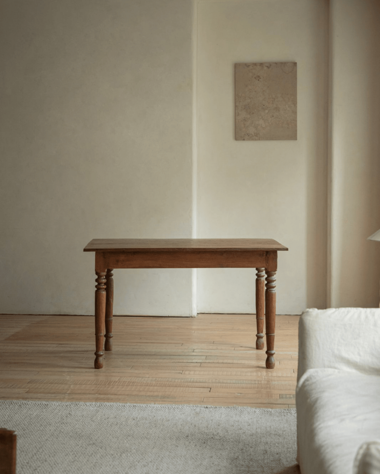 Tables indonésiennes vintage en bois de teck