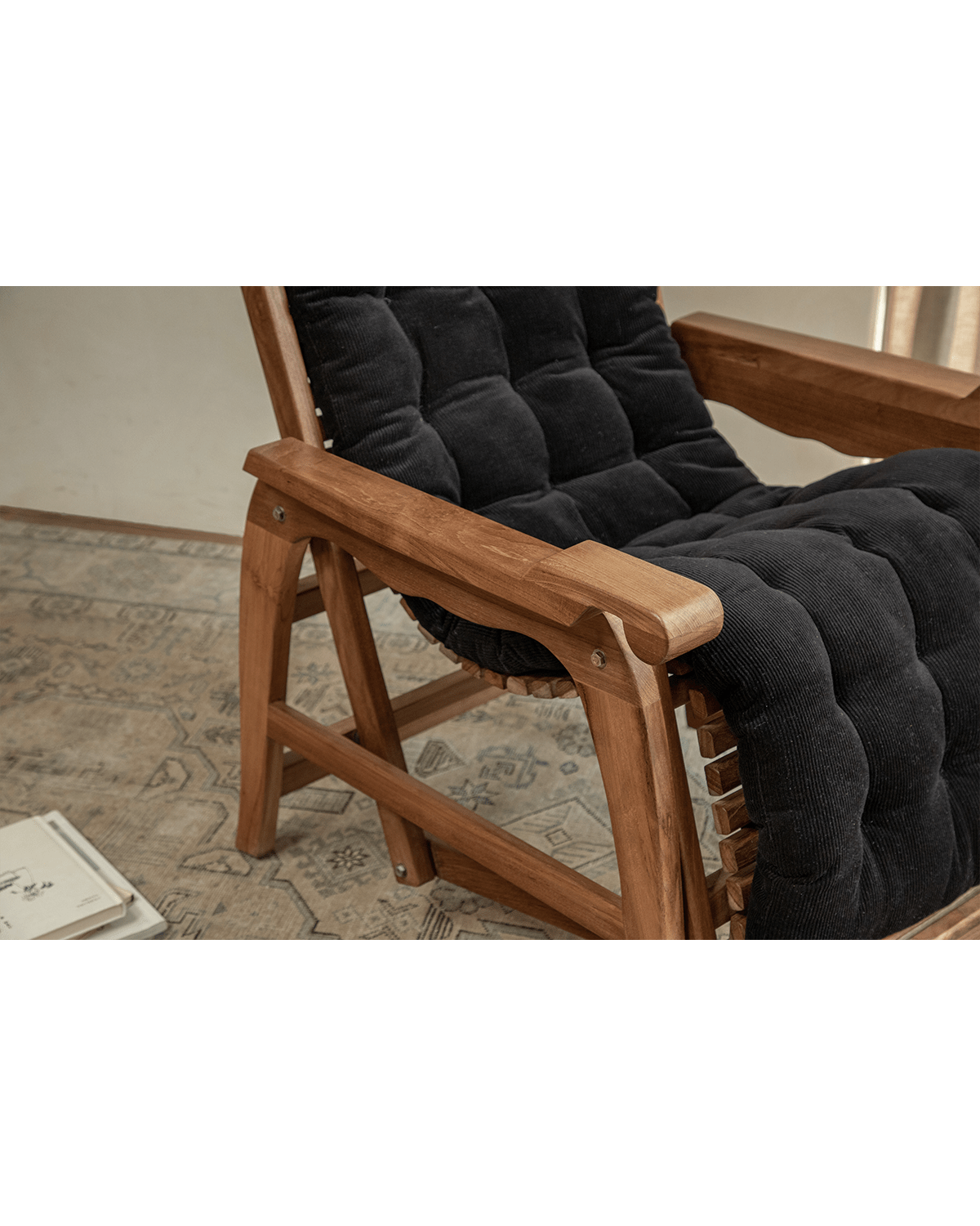 Chaise à roulettes
