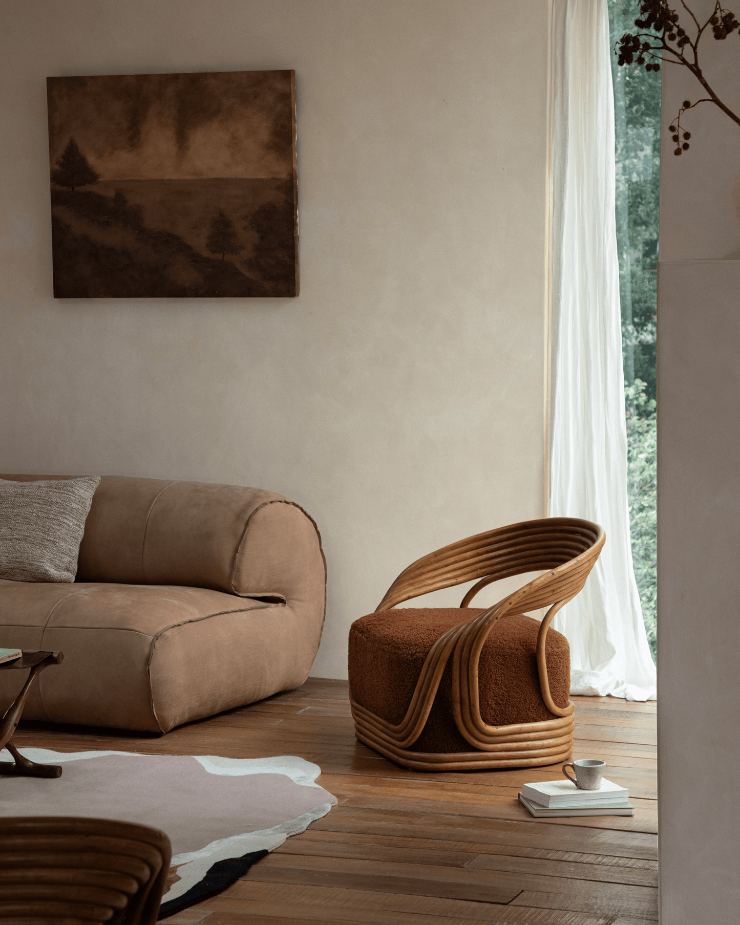 Fauteuil en rotin Undina
