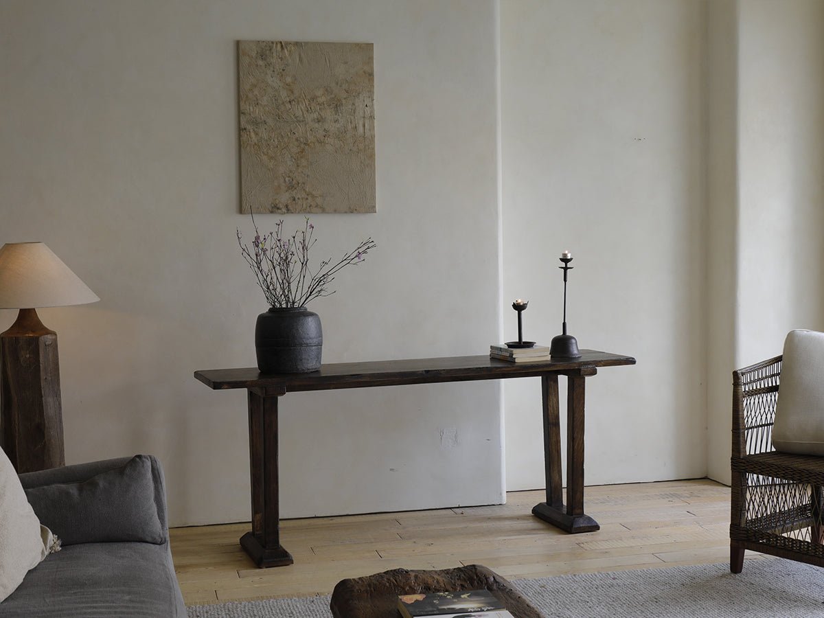 Table console trapézoïdale