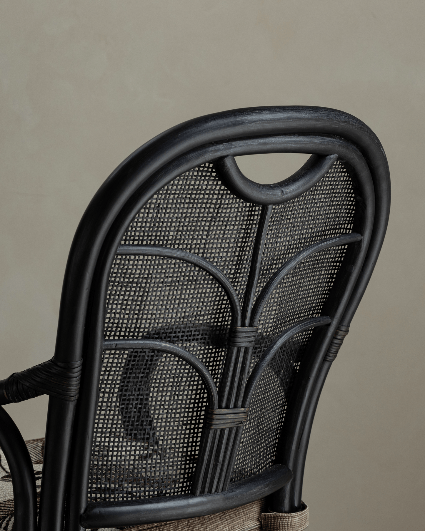 Chaise pivotante en rotin Ray Mini