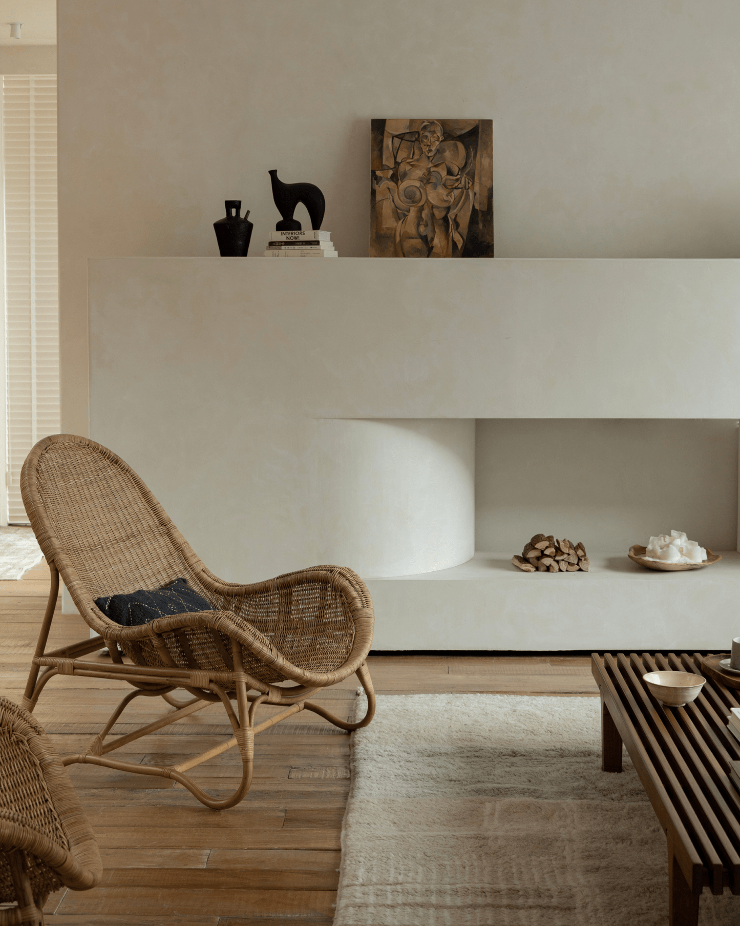 Fauteuil en rotin Buffier