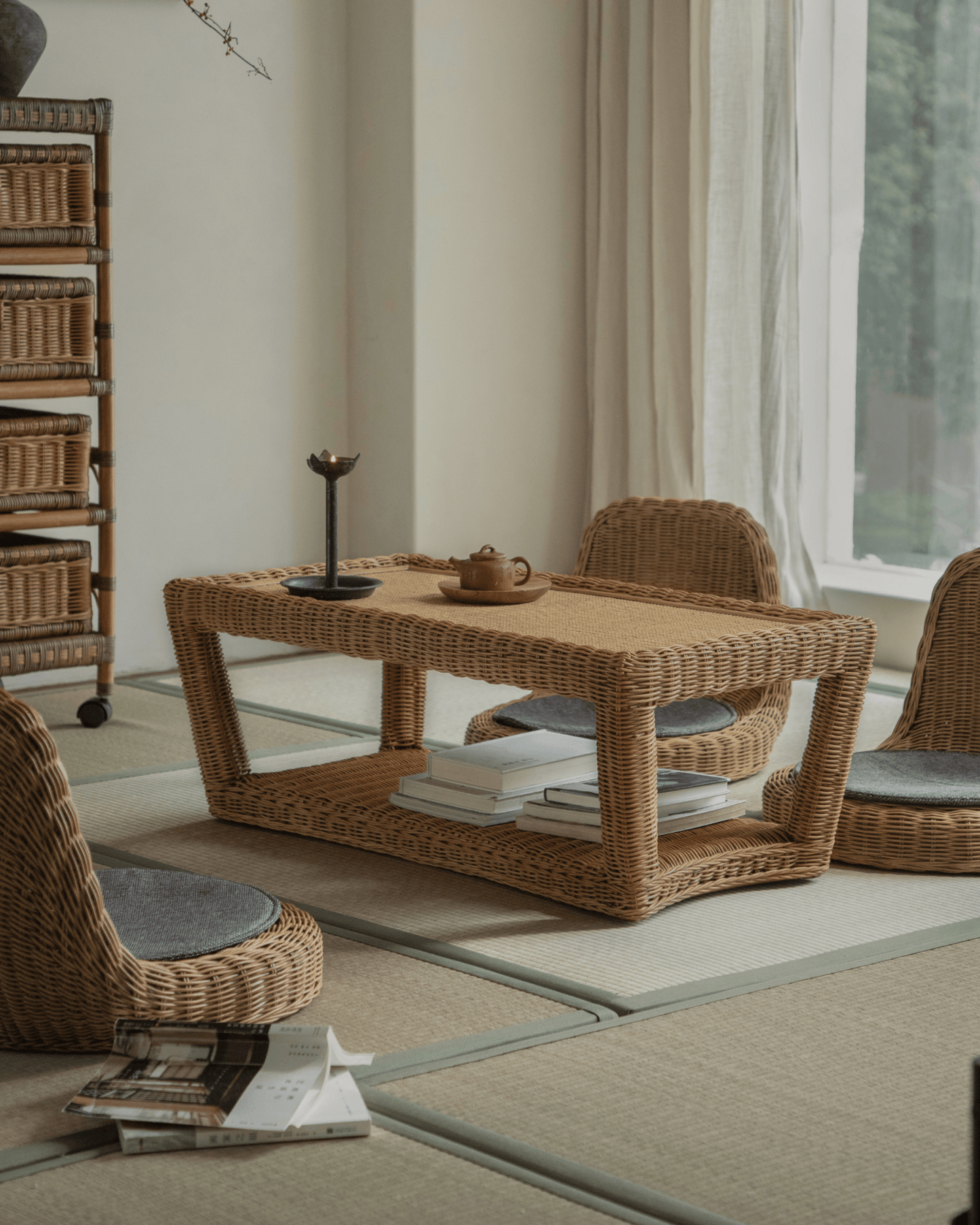 Table basse Biscuit Tatami
