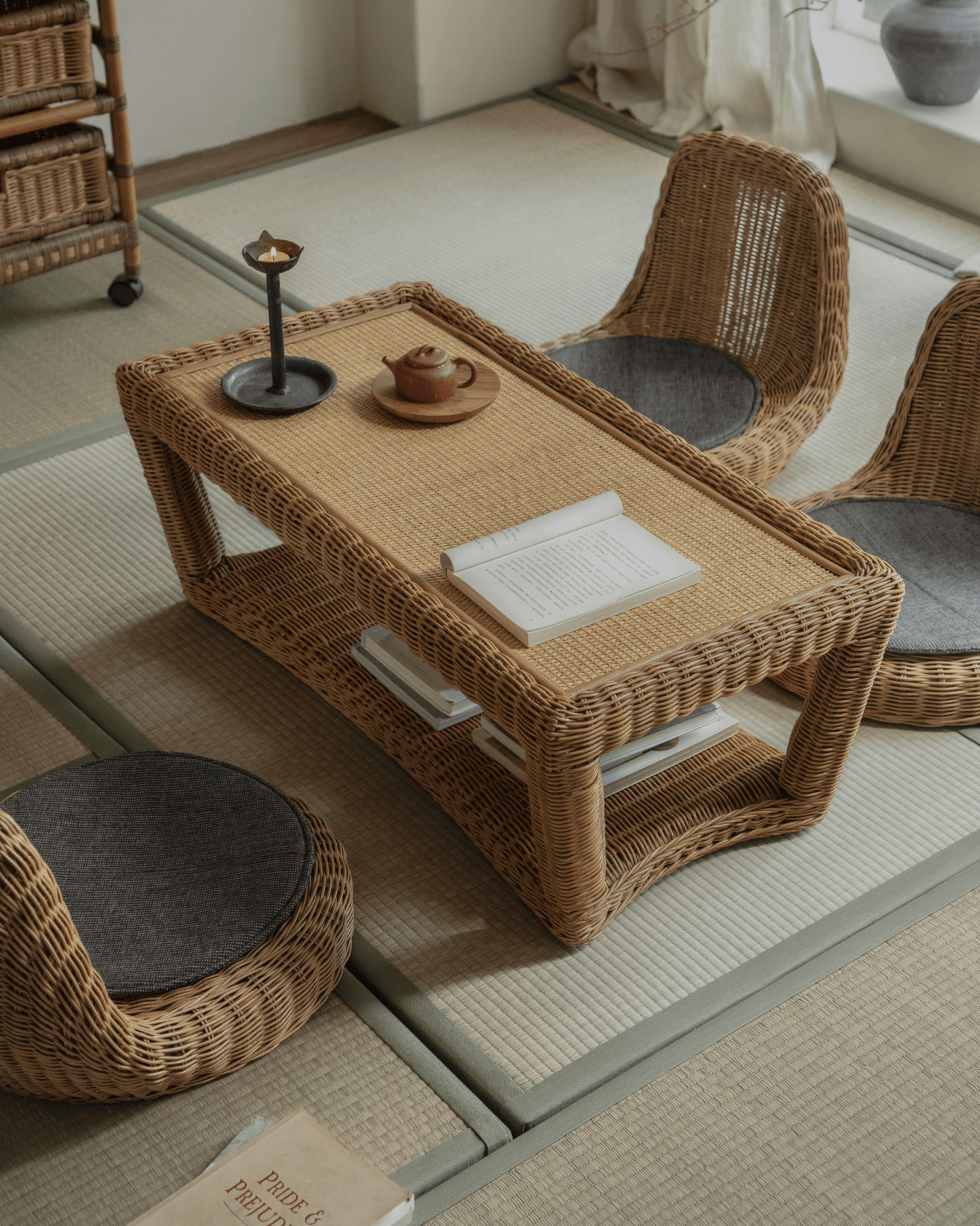 Table basse Biscuit Tatami