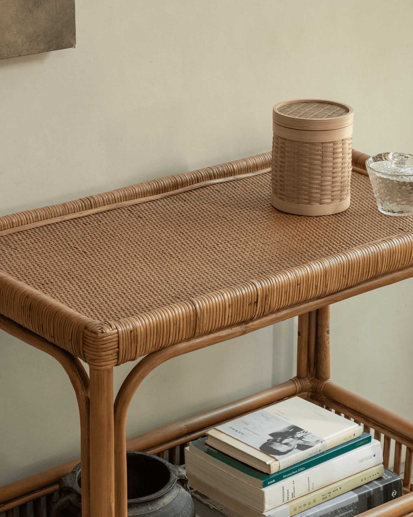 Table d'appoint en rotin Kaeo