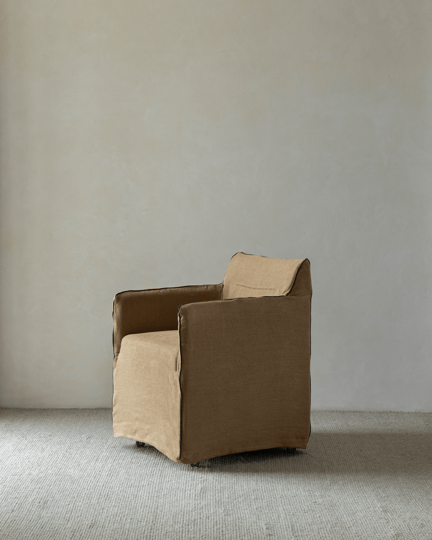 Housse de chaise en lin Ducy