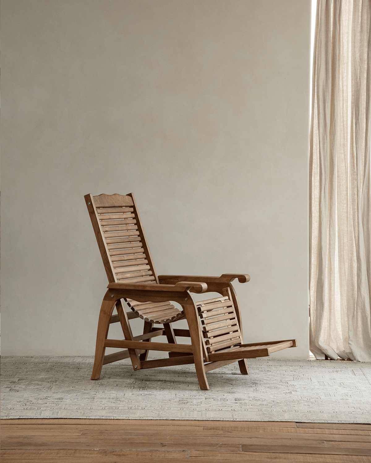 Chaise à roulettes