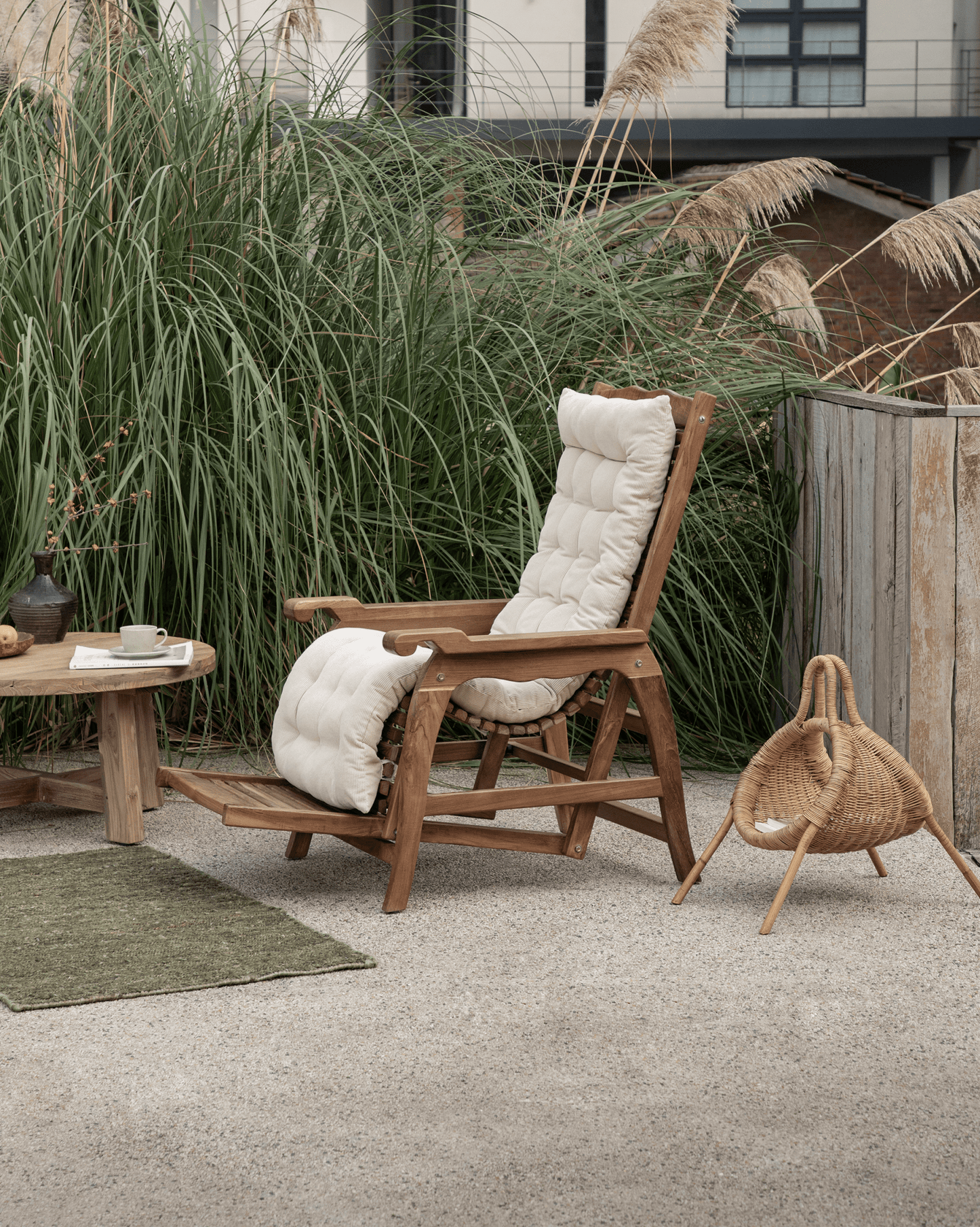 Chaise à roulettes