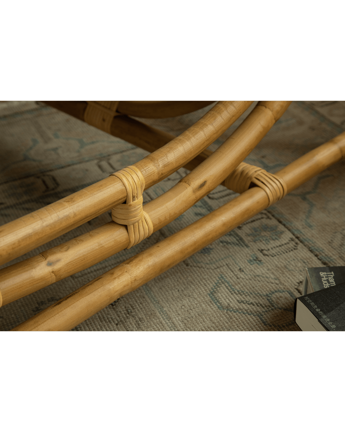 Chaise longue en rotin Nalgae