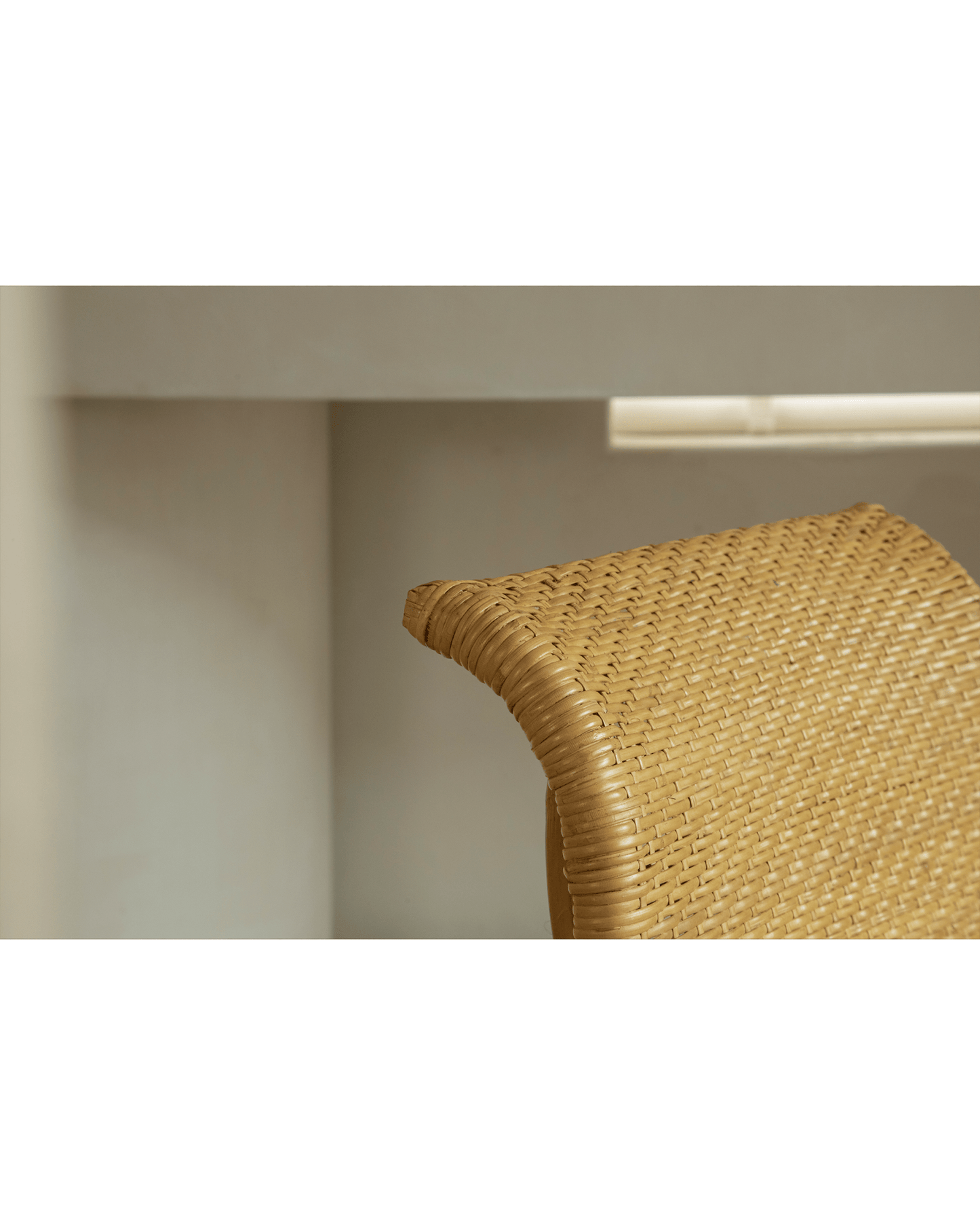 Chaise longue en rotin Nalgae