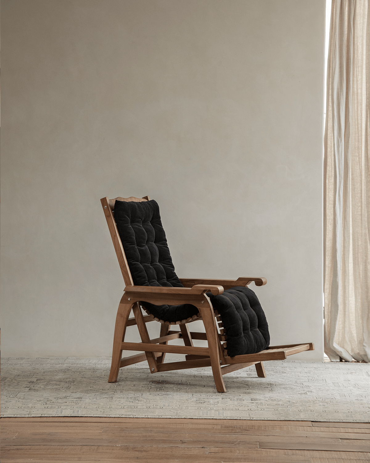 Chaise à roulettes