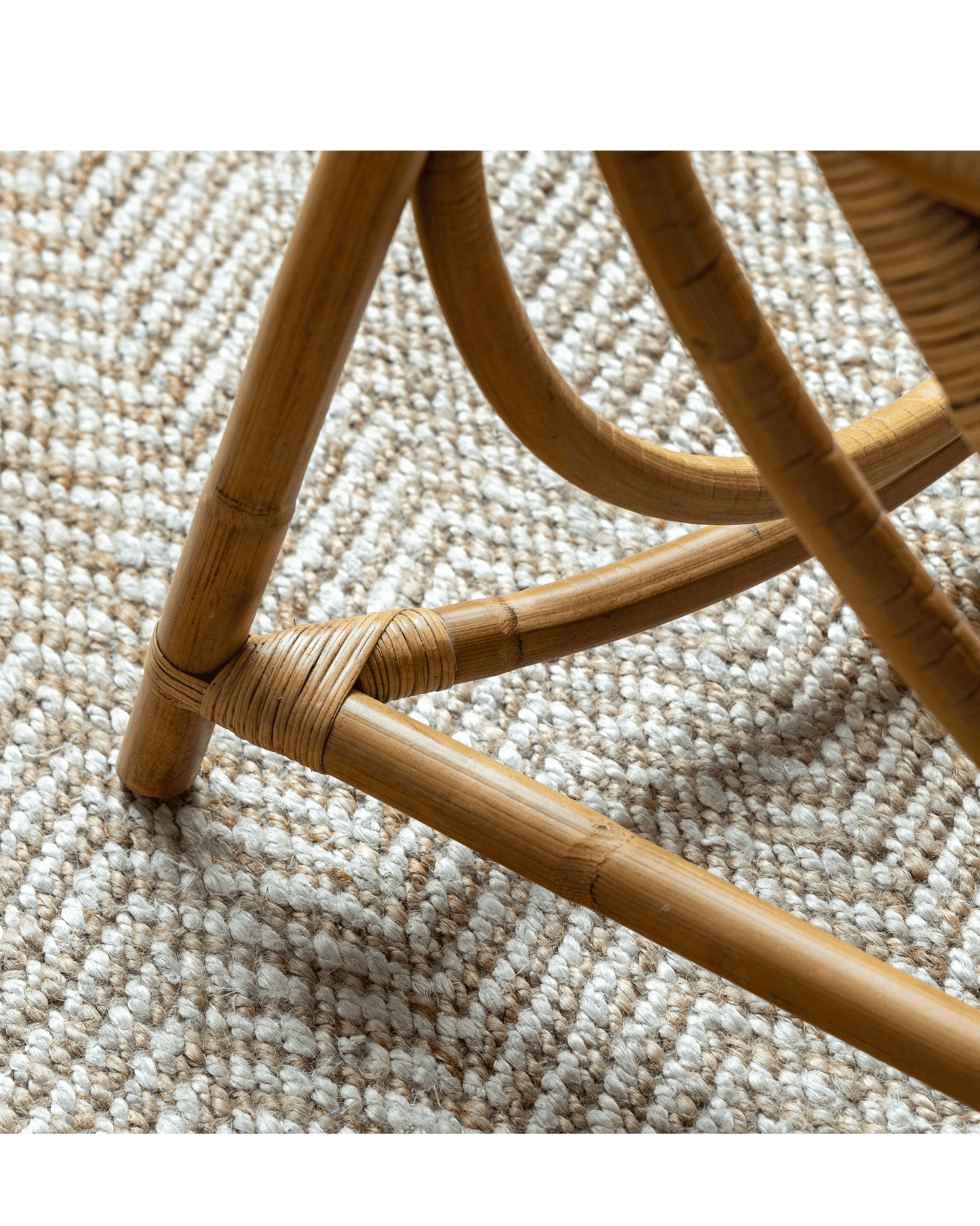Chaise longue en rotin Nalgae