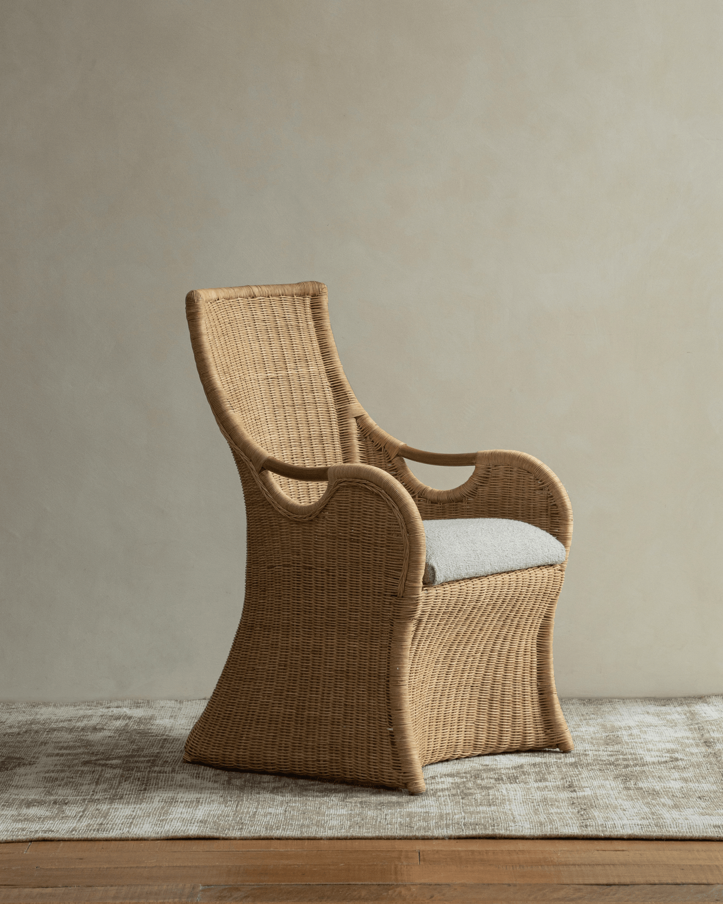 Chaise en rotin Ballerin