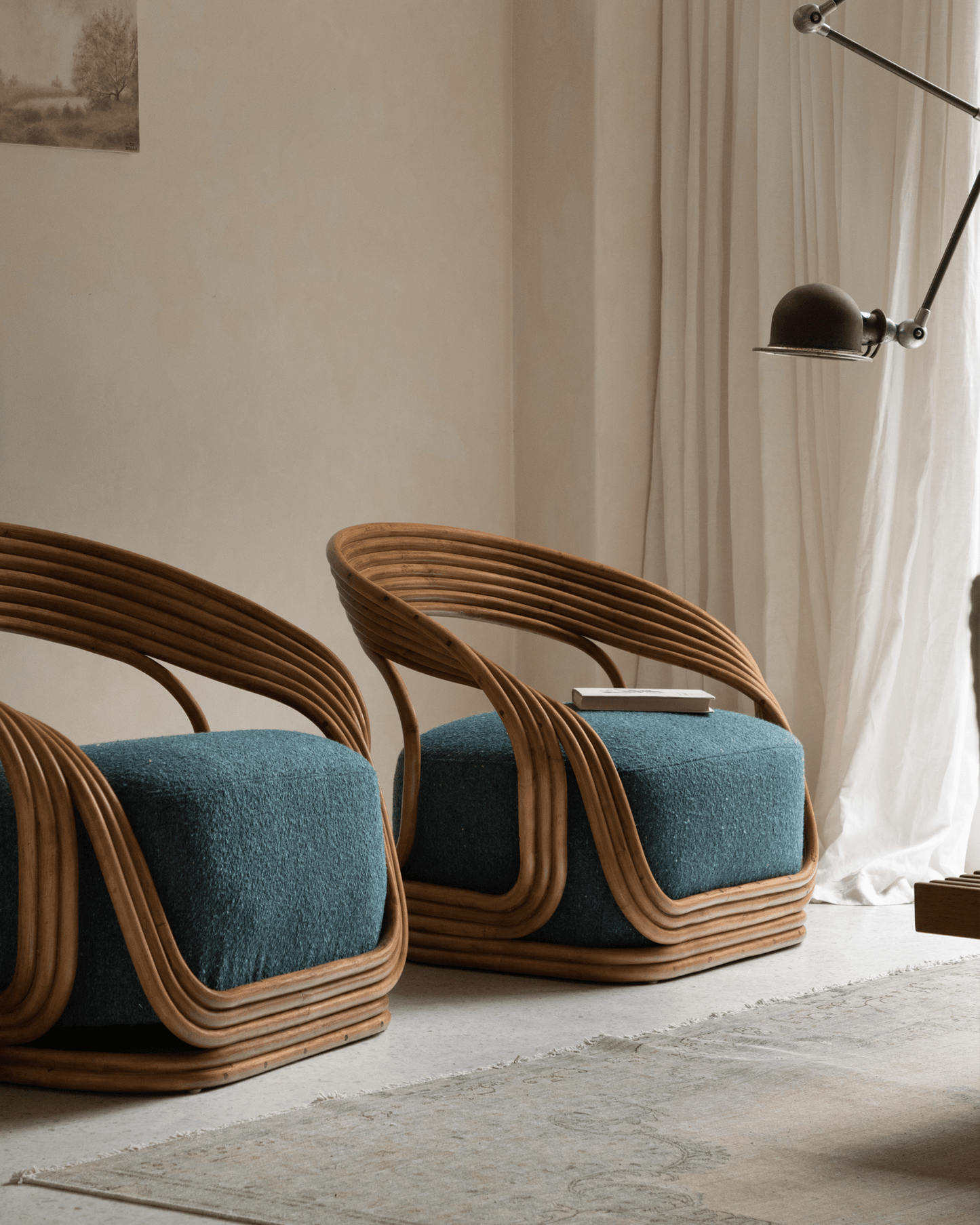 Fauteuil en rotin Undina