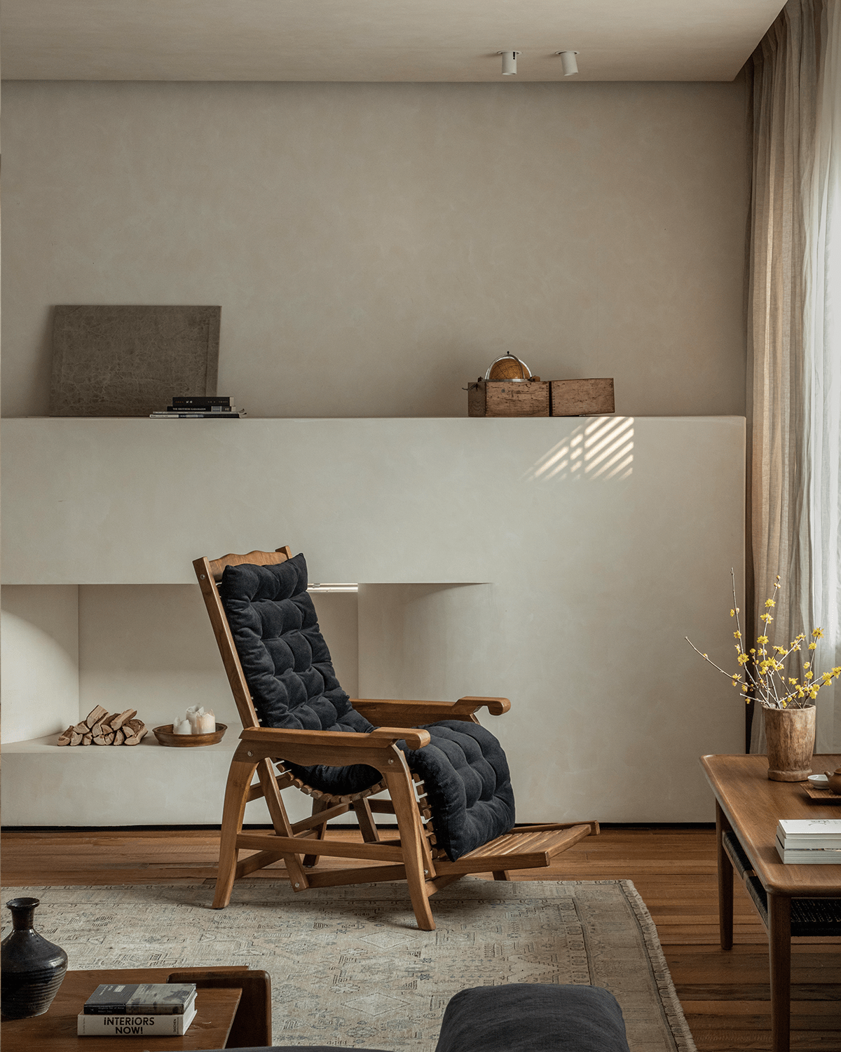 Chaise à roulettes