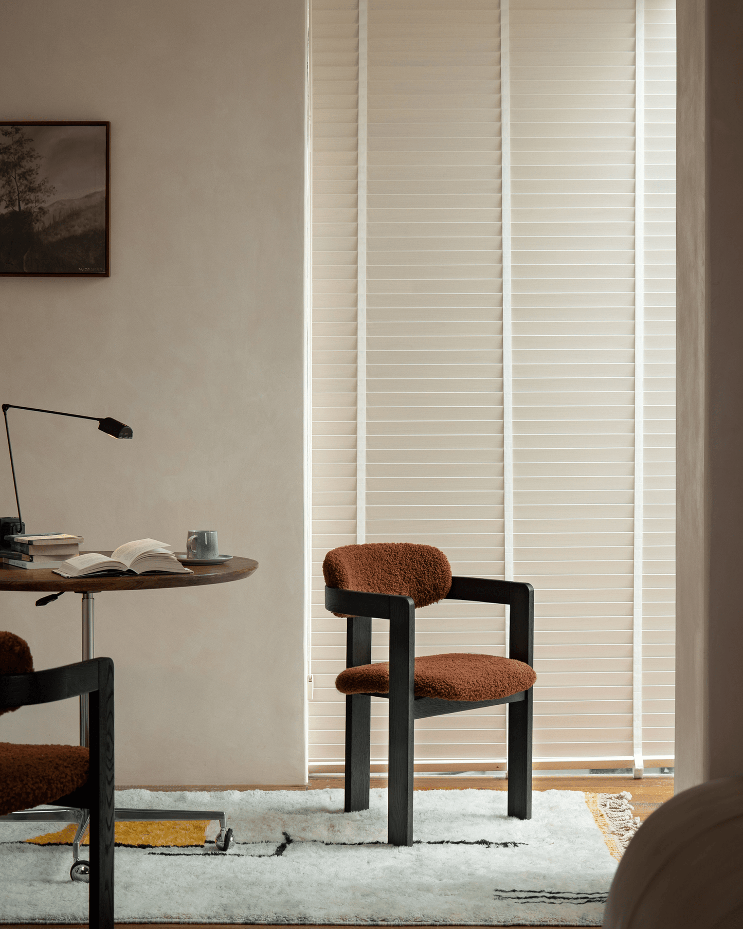 Chaise en peau de mouton Pamplona