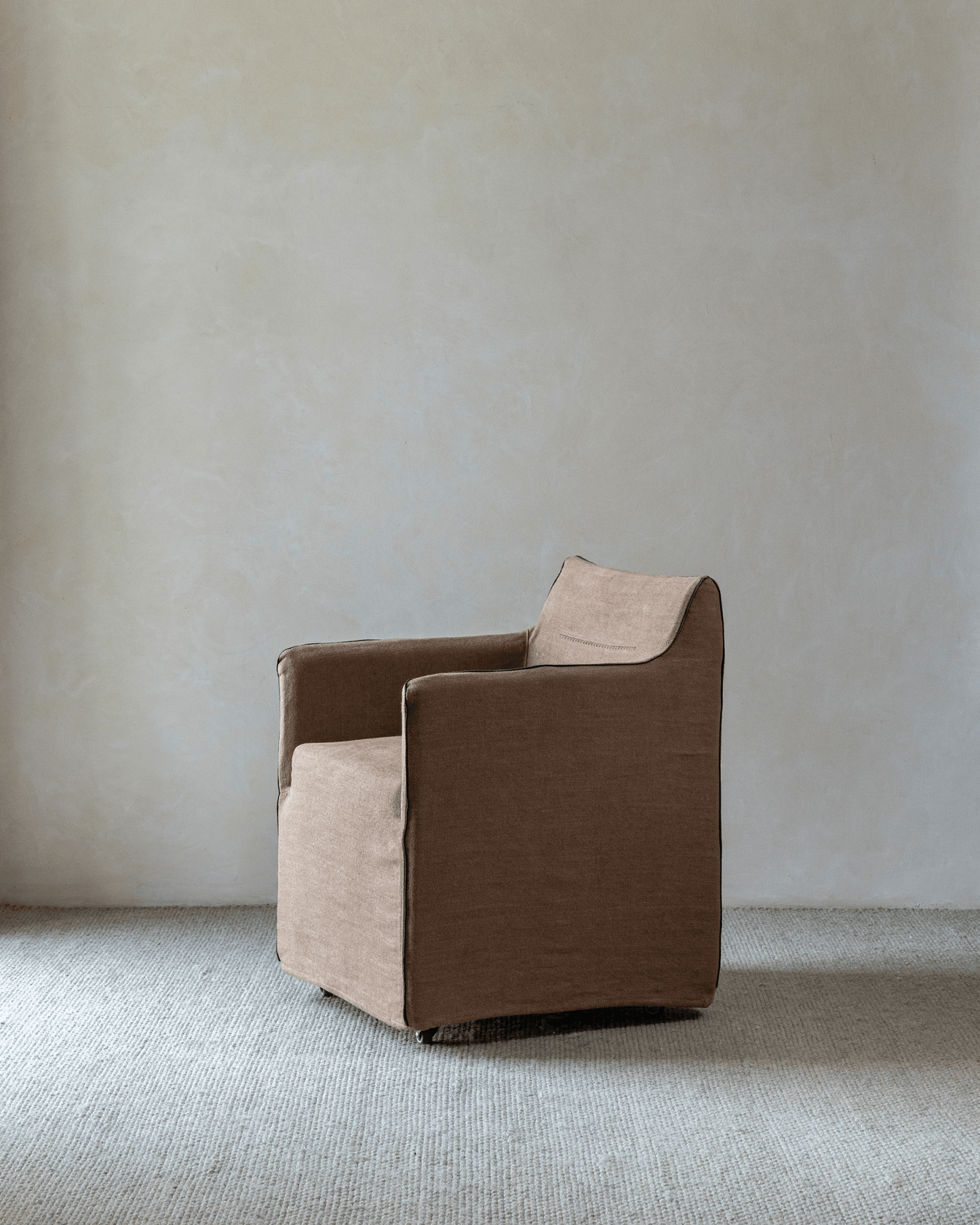 Housse de chaise en lin Ducy
