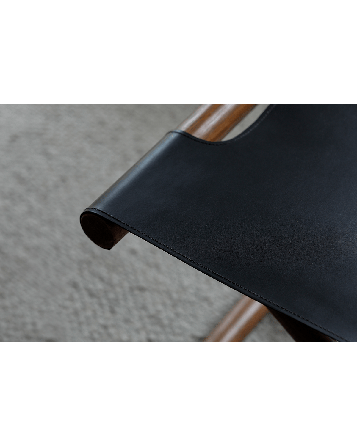 Tabouret en cuir de luxe