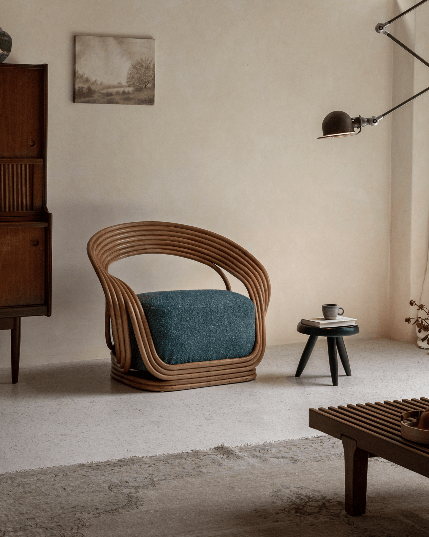 Fauteuil en rotin Undina