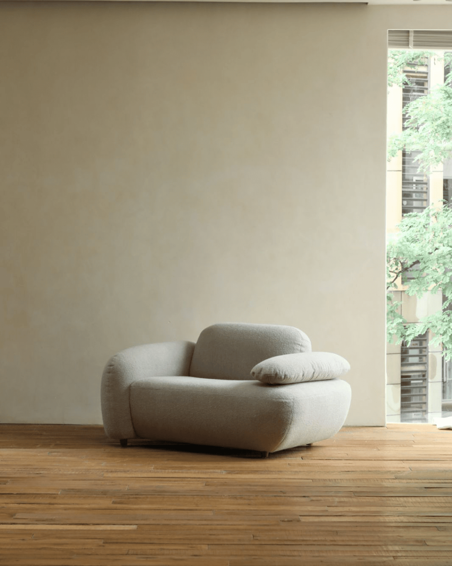 Fauteuil Gestein Bouclé