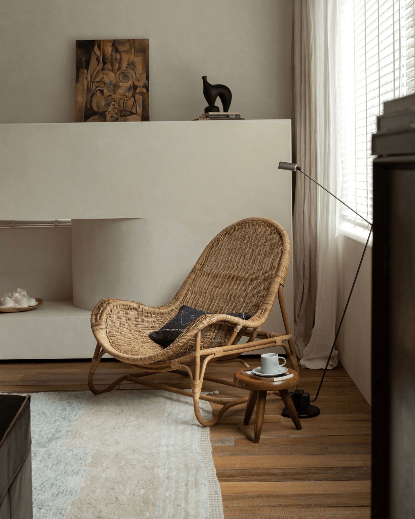 Fauteuil en rotin Buffier