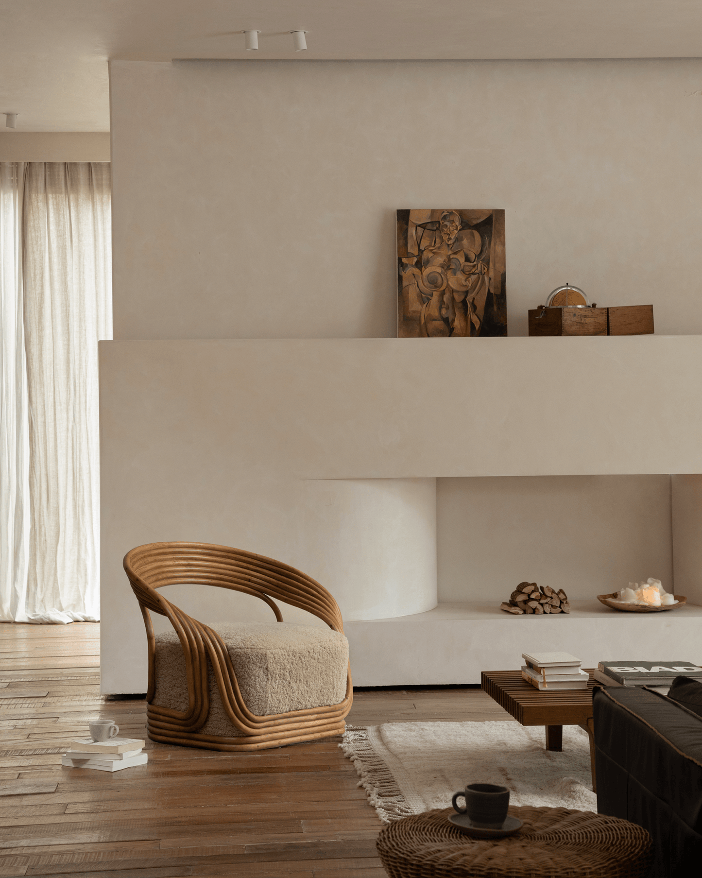 Fauteuil en rotin Undina