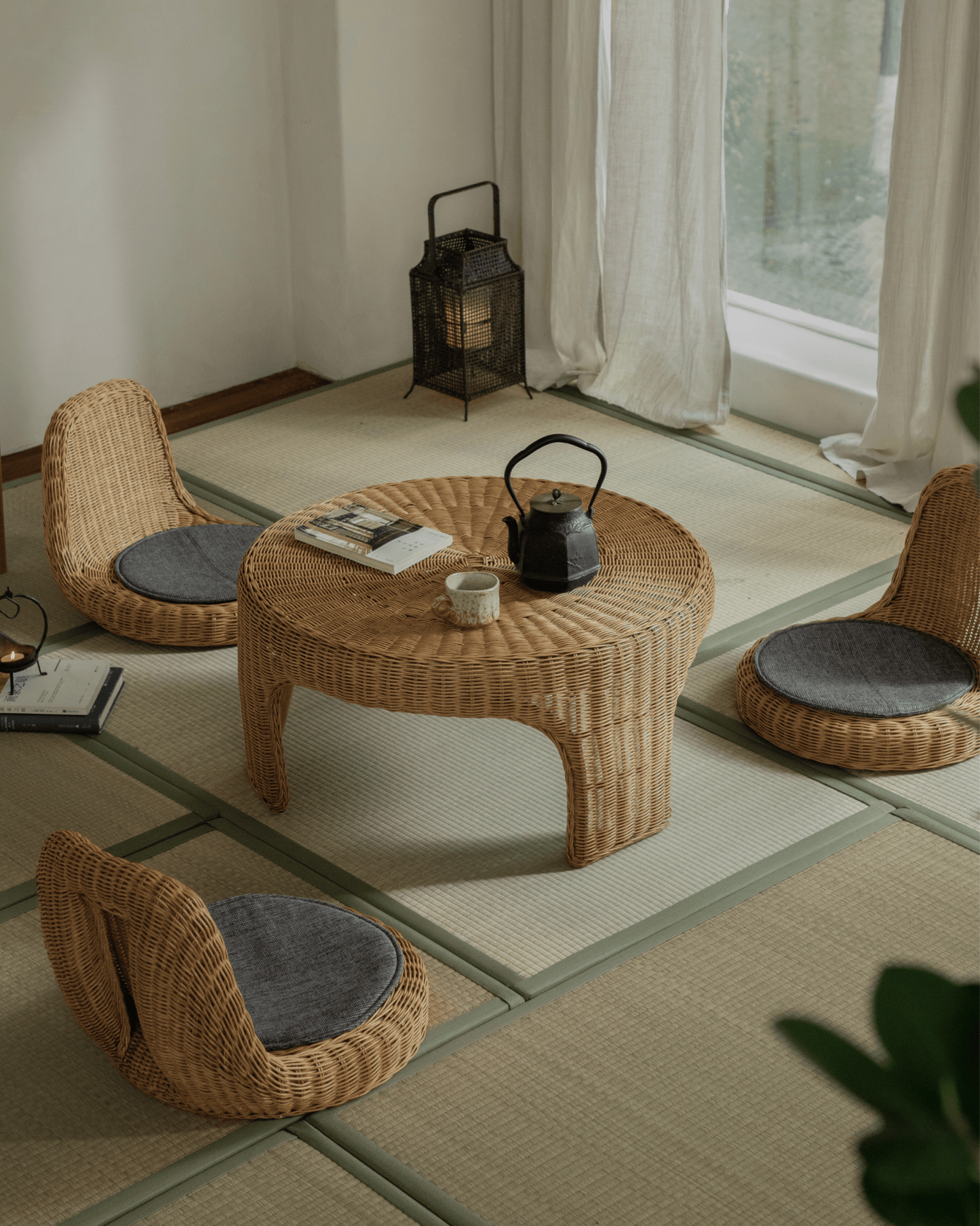 Ensemble de tatami Lotus