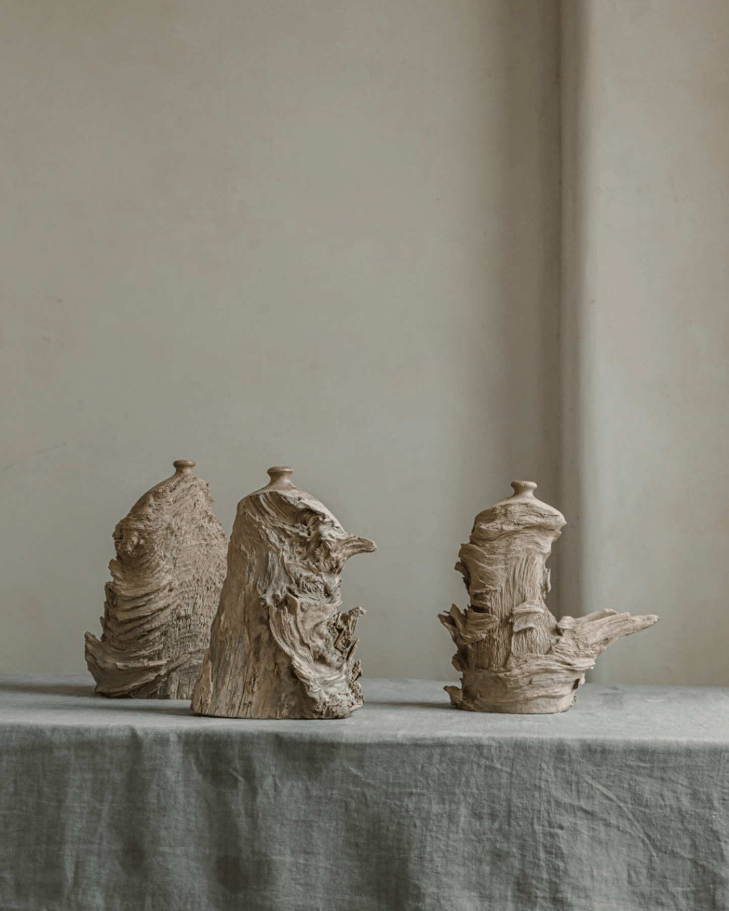 Vase ondulé