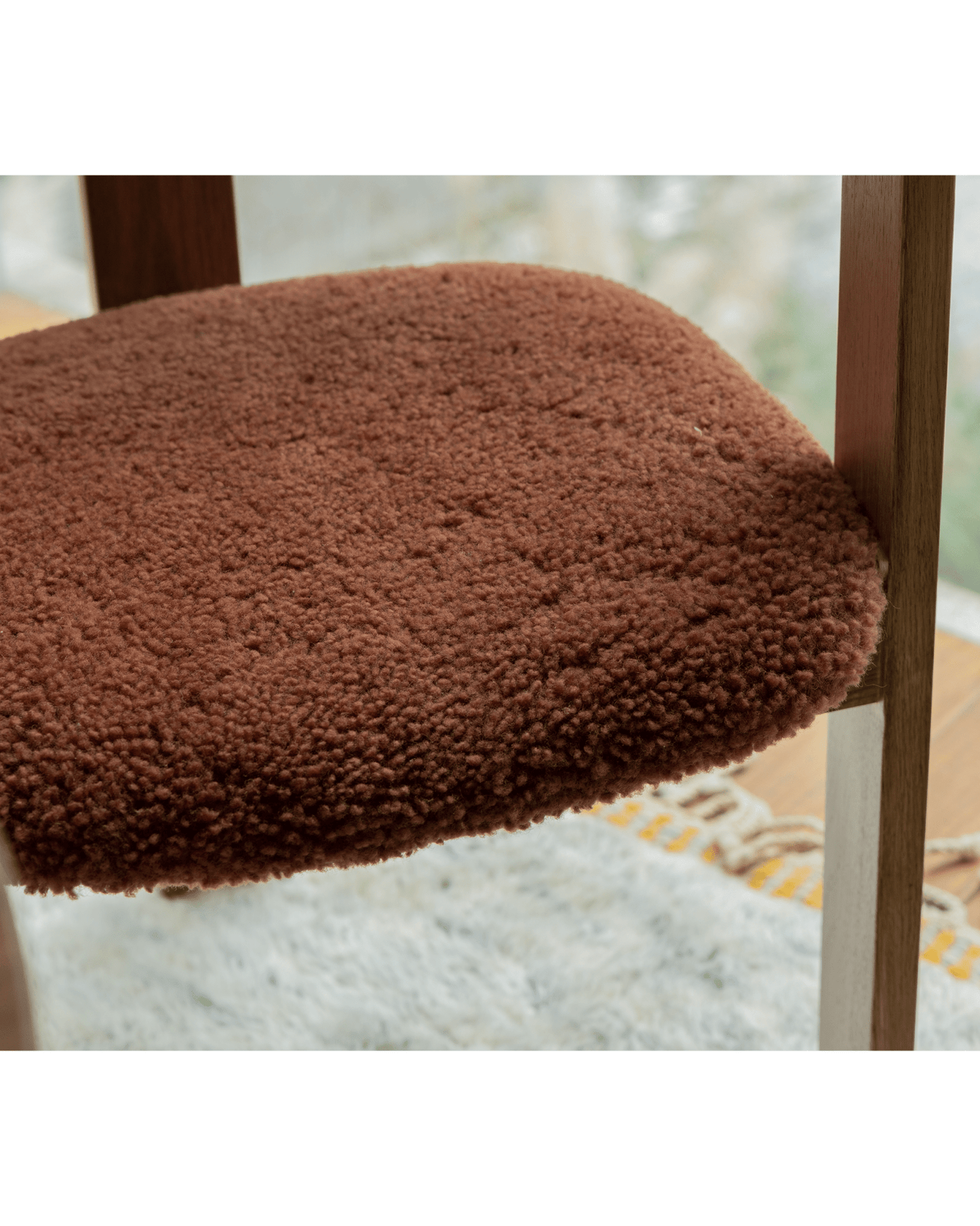 Chaise en peau de mouton Pamplona