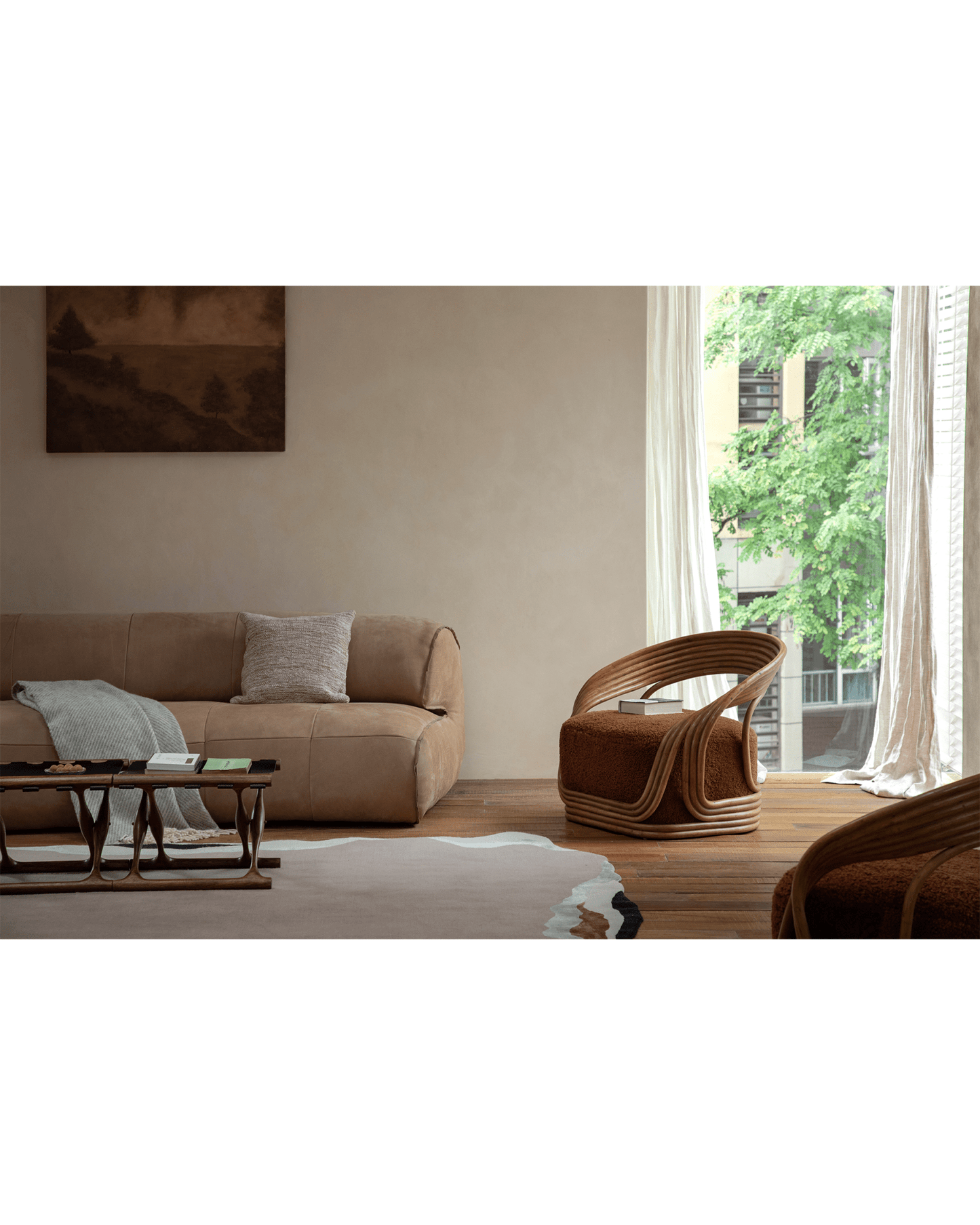 Fauteuil en rotin Undina