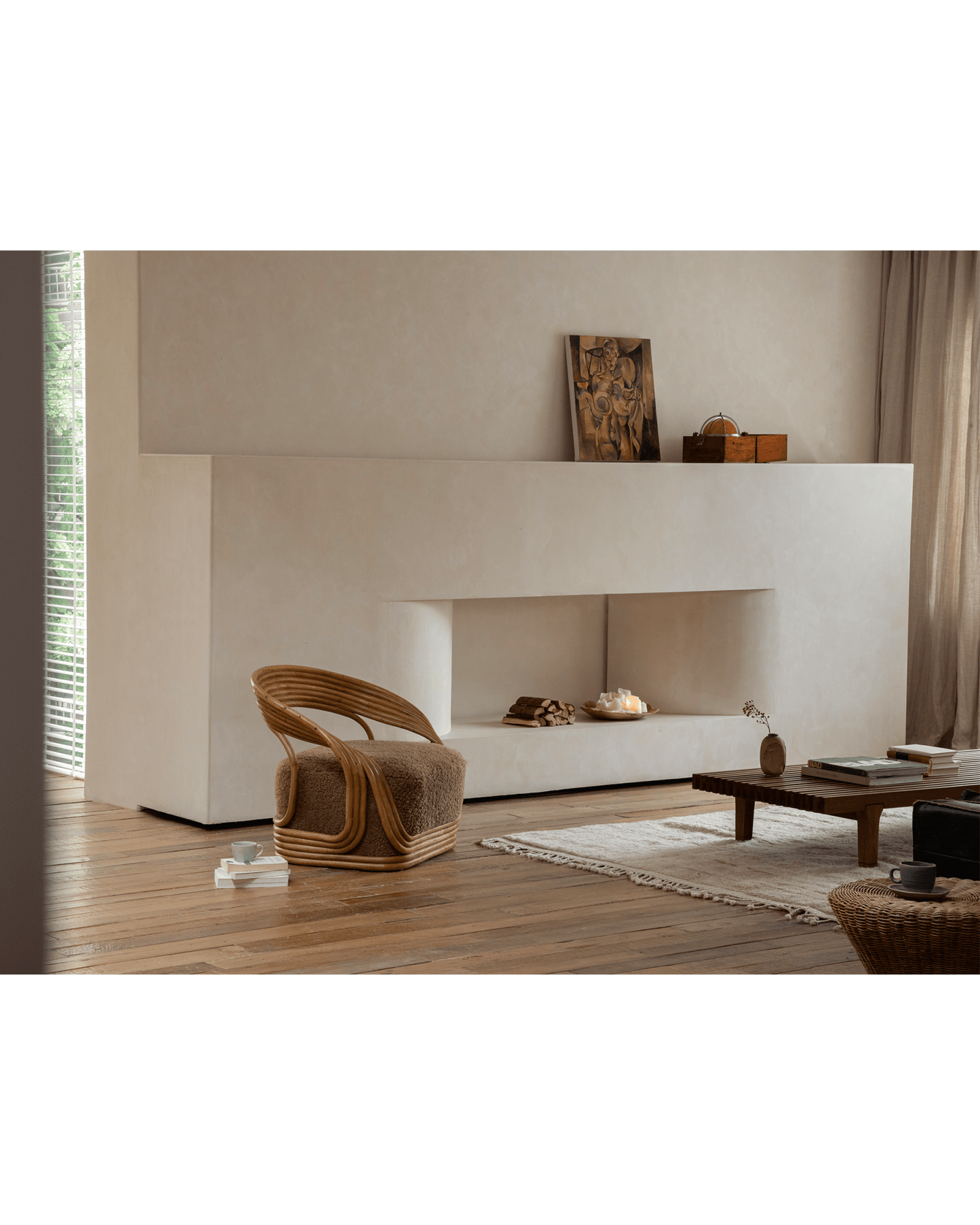 Fauteuil en rotin Undina