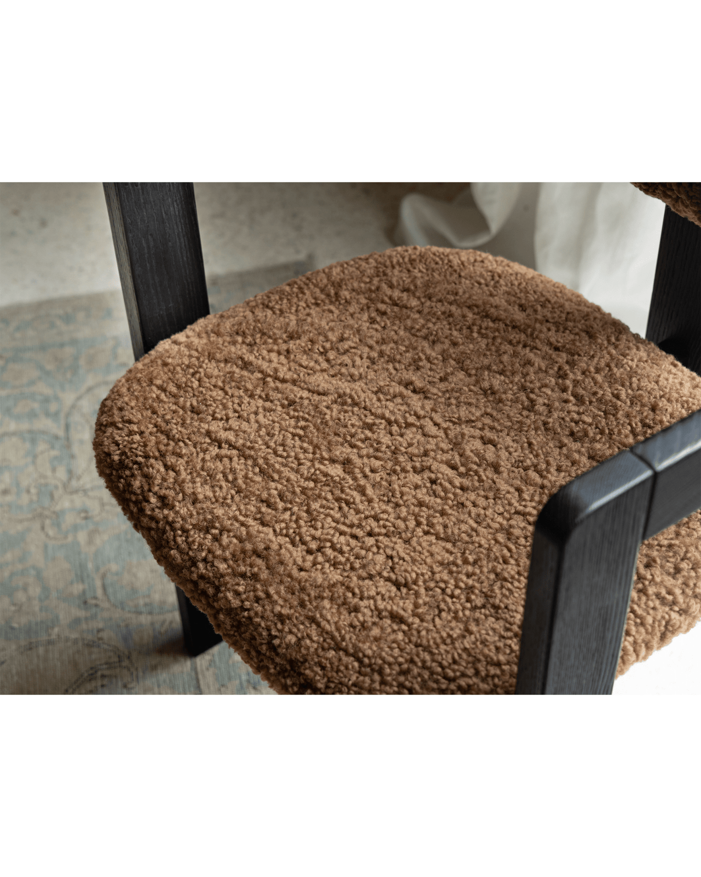 Chaise en peau de mouton Pamplona