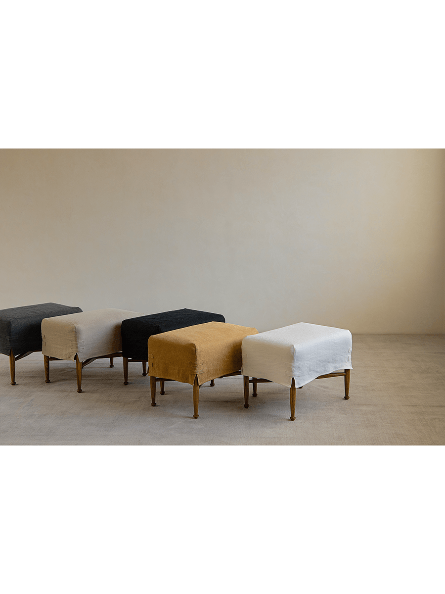 Tabouret Crabby avec housse