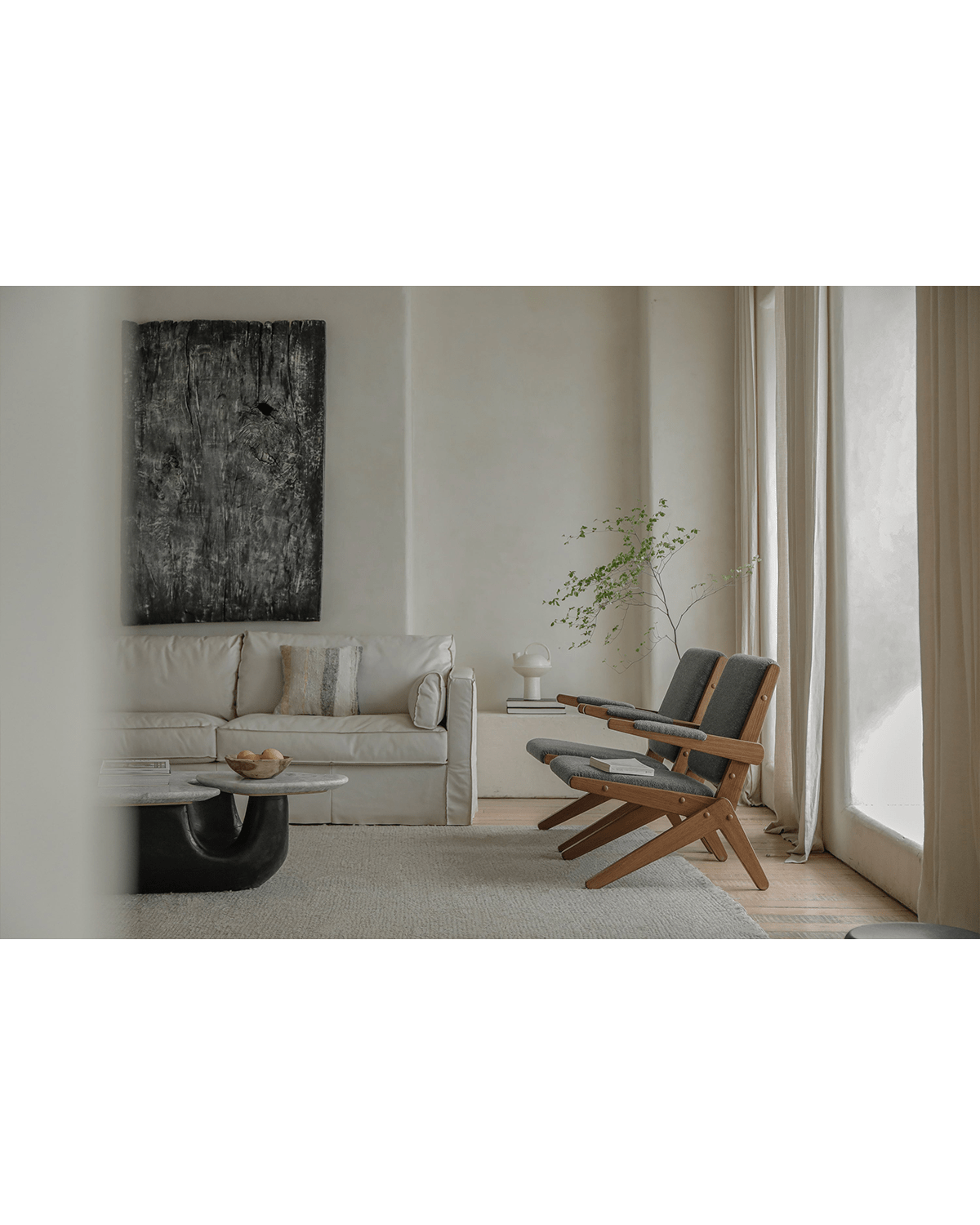 Chaise à ciseaux