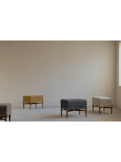 Tabouret Crabby avec housse