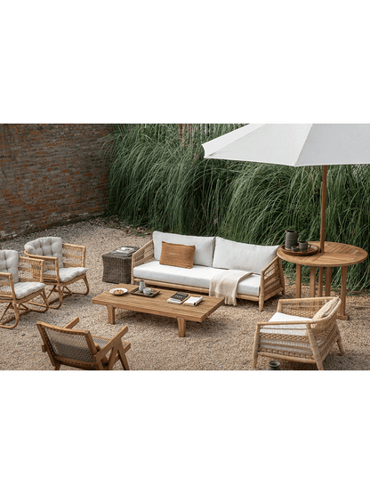 Table basse de clôture d'extérieur
