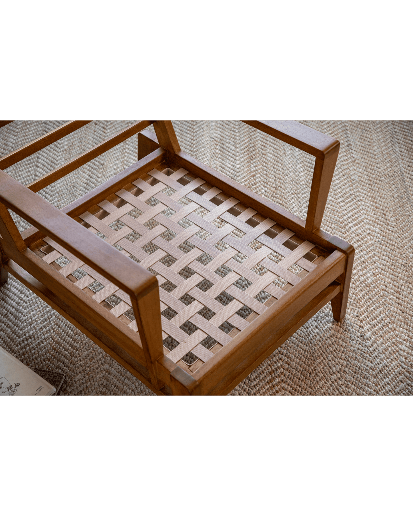 Fauteuil de salon en cuir René