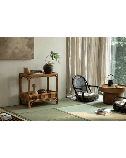 Table d'appoint en rotin Kaeo