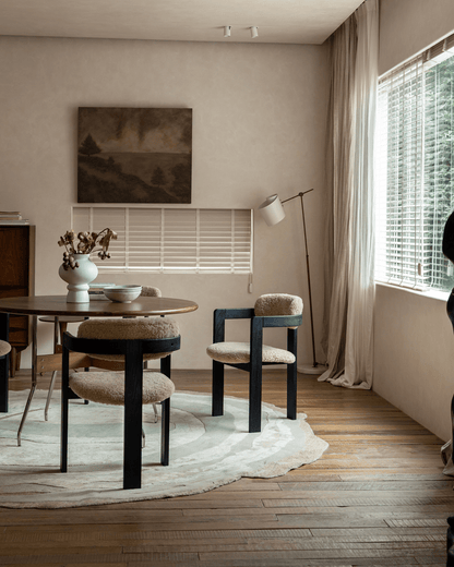 Chaise en peau de mouton Pamplona