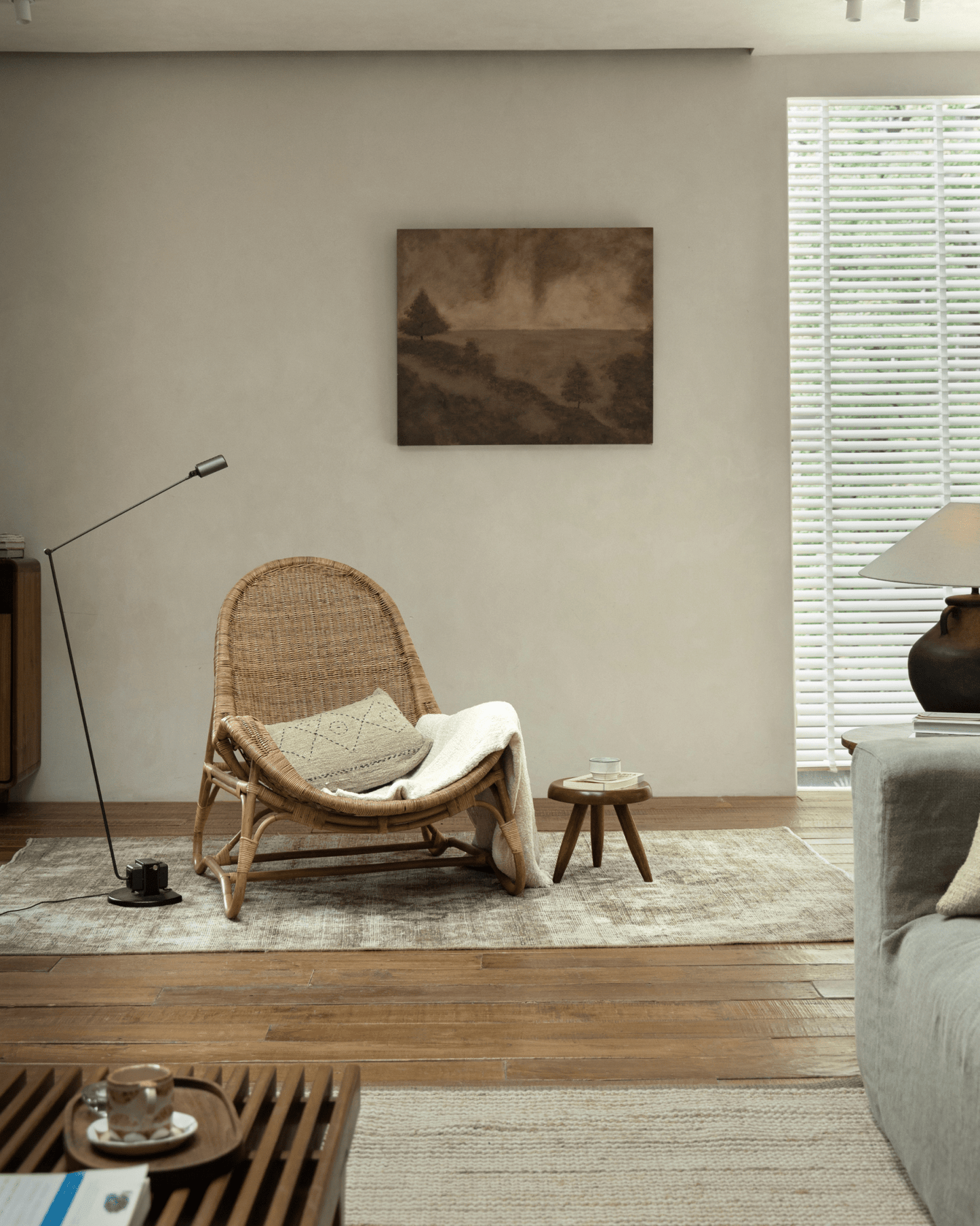 Fauteuil en rotin Buffier