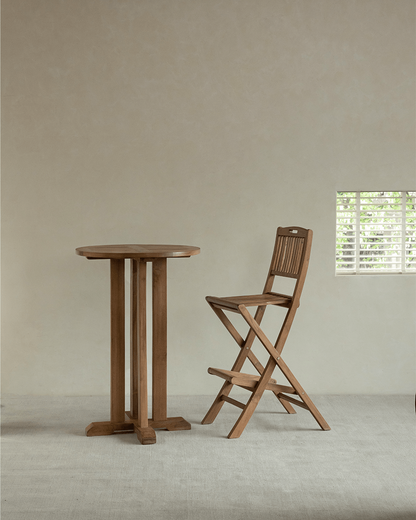 Ensemble de chaises et de table de bar d'extérieur