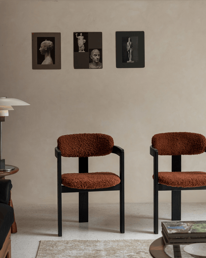 Chaise en peau de mouton Pamplona