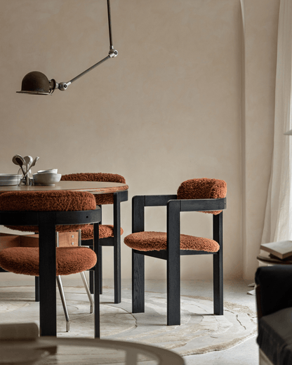 Chaise en peau de mouton Pamplona