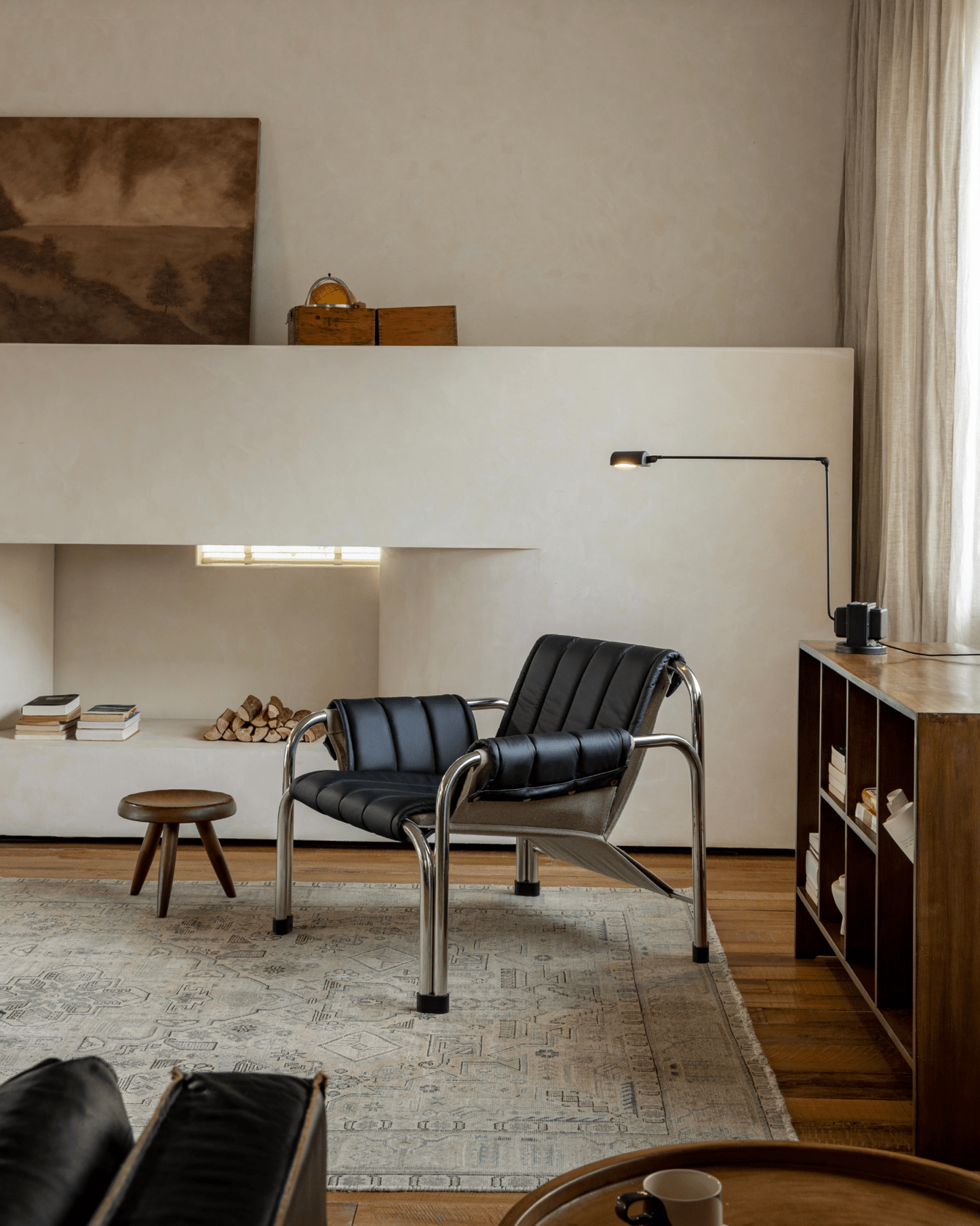 Chaise longue en U