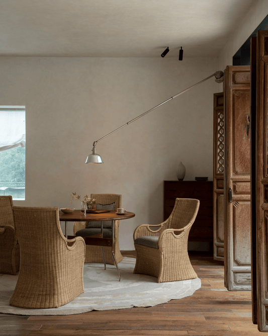 Chaise en rotin Ballerin