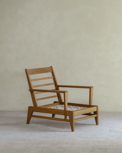 Fauteuil de salon en cuir René