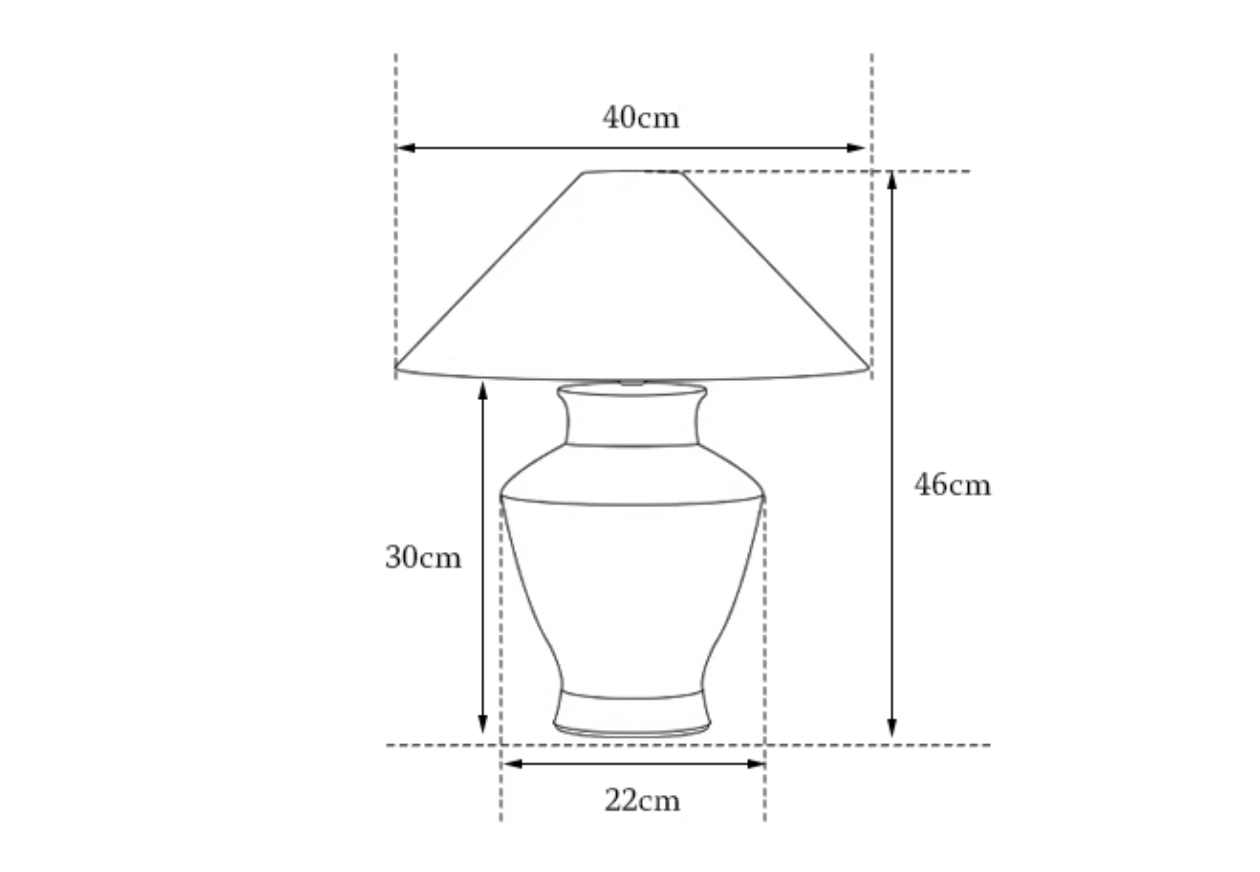 Lampe à col court