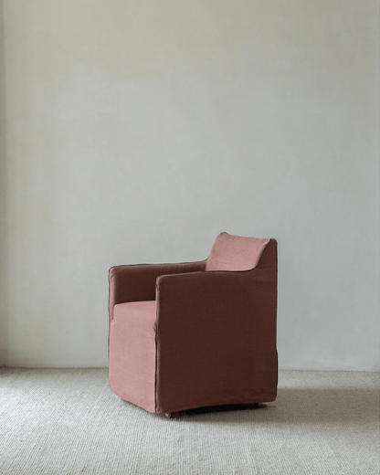 Housse de chaise en lin Ducy