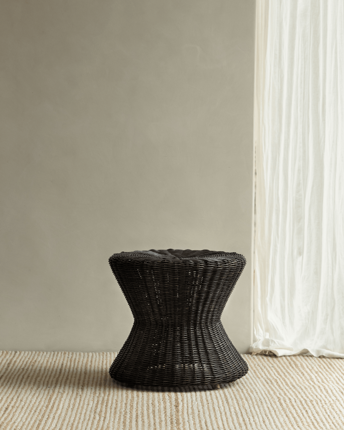 Table d'appoint en rotin Bongo