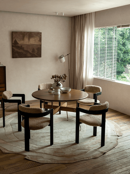 Chaise en peau de mouton Pamplona